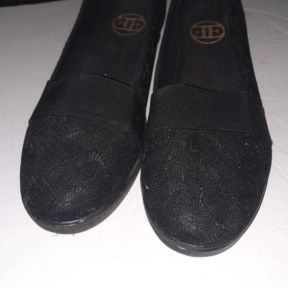 Black flex shoes size 7.5 - Picture 4 of 8